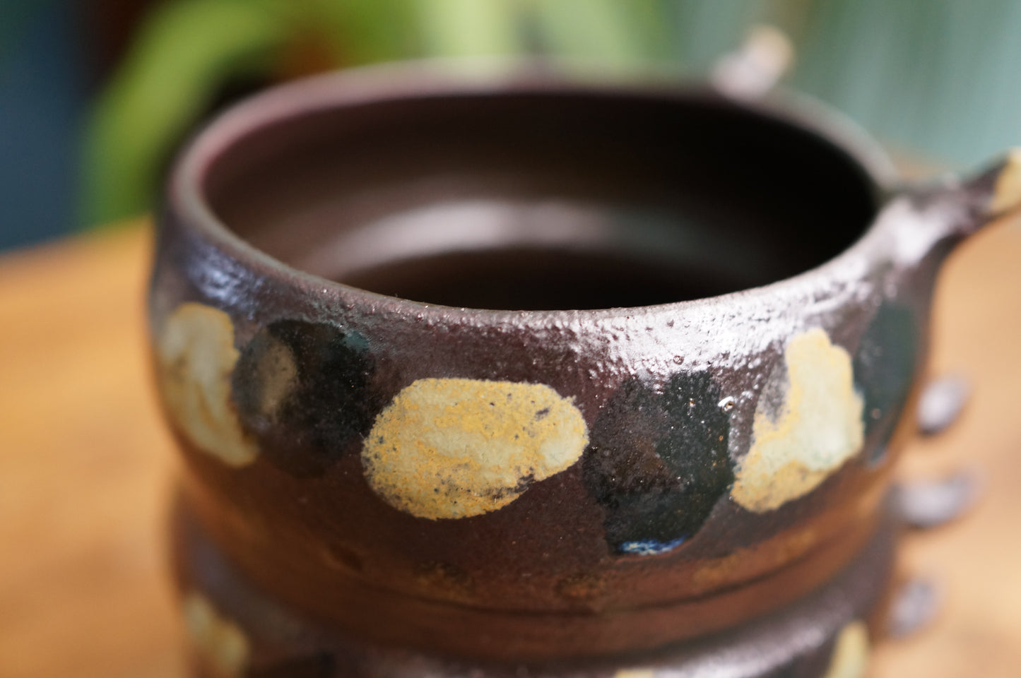 Black Caterpillar Mug