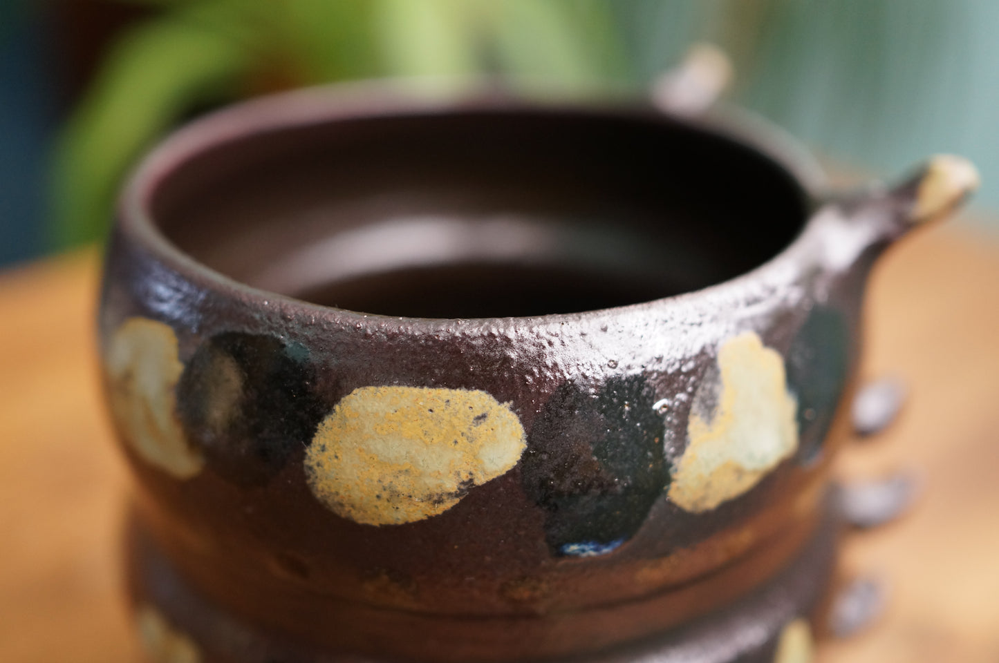 Black Caterpillar Mug