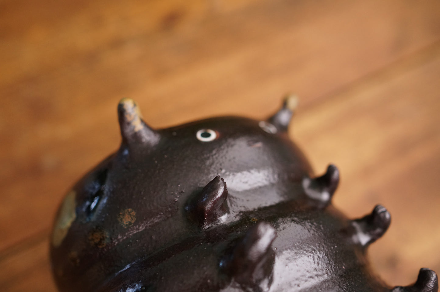 Black Caterpillar Mug