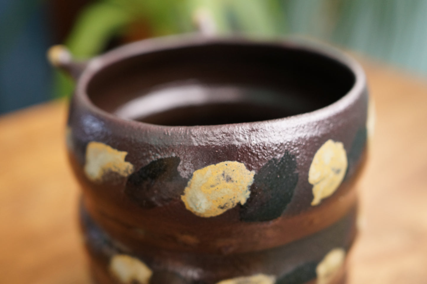 Black Caterpillar Mug