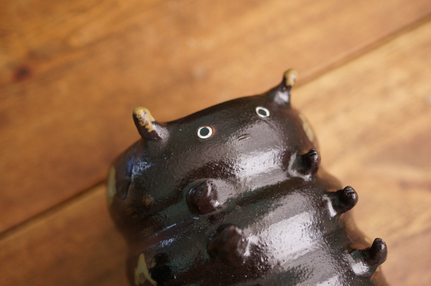 Black Caterpillar Mug
