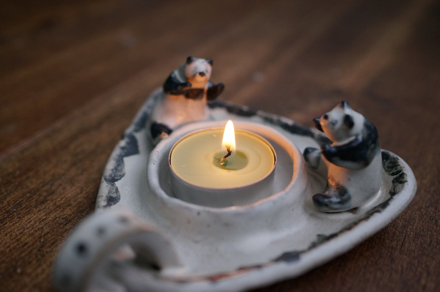 Panda Tea light holder