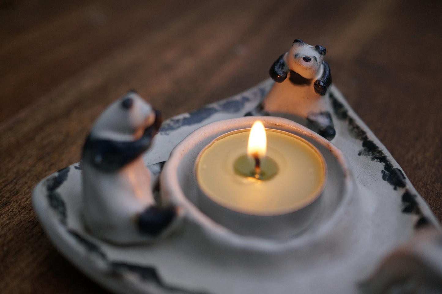 Panda Tea light holder