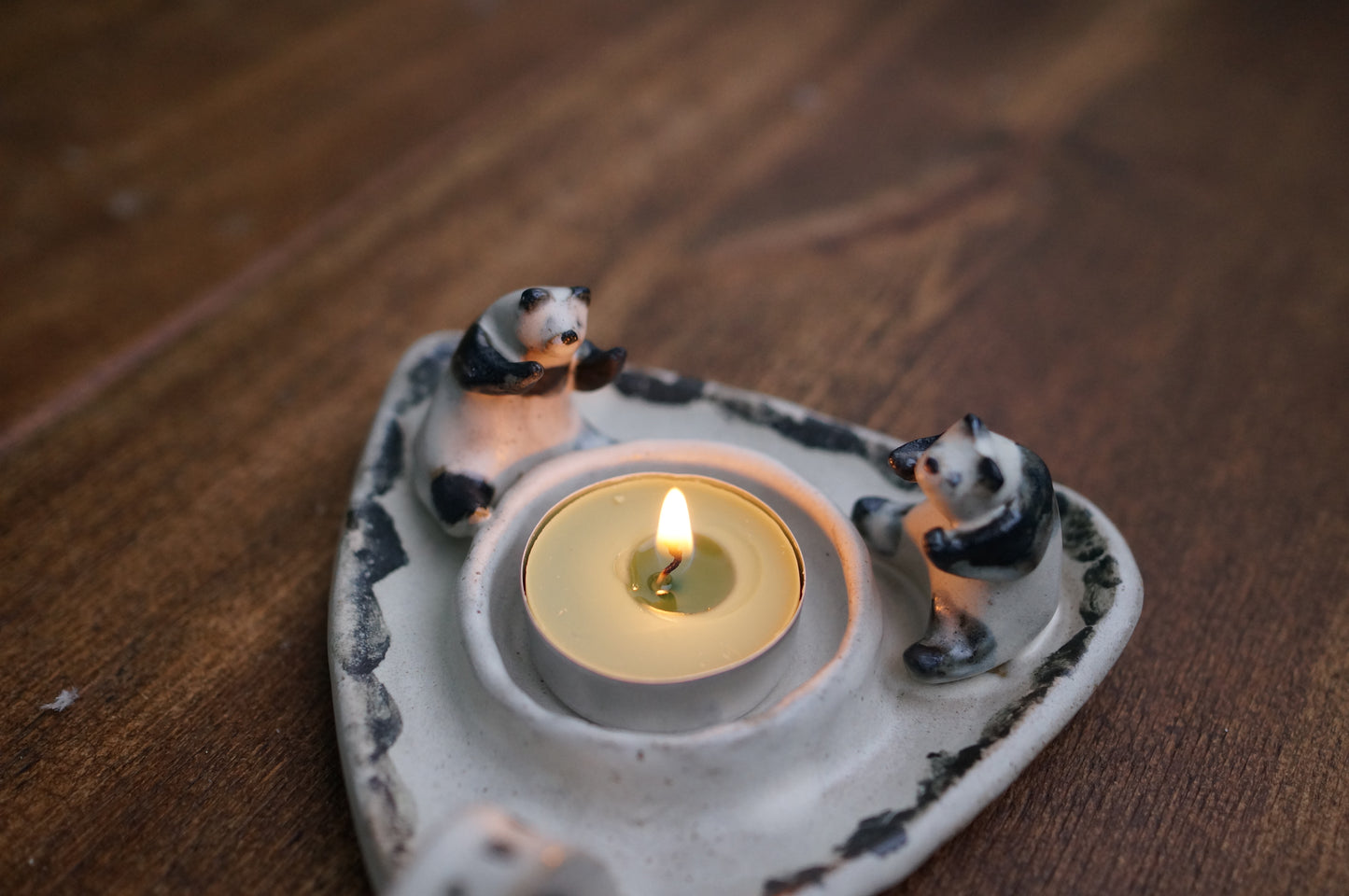 Panda Tea light holder