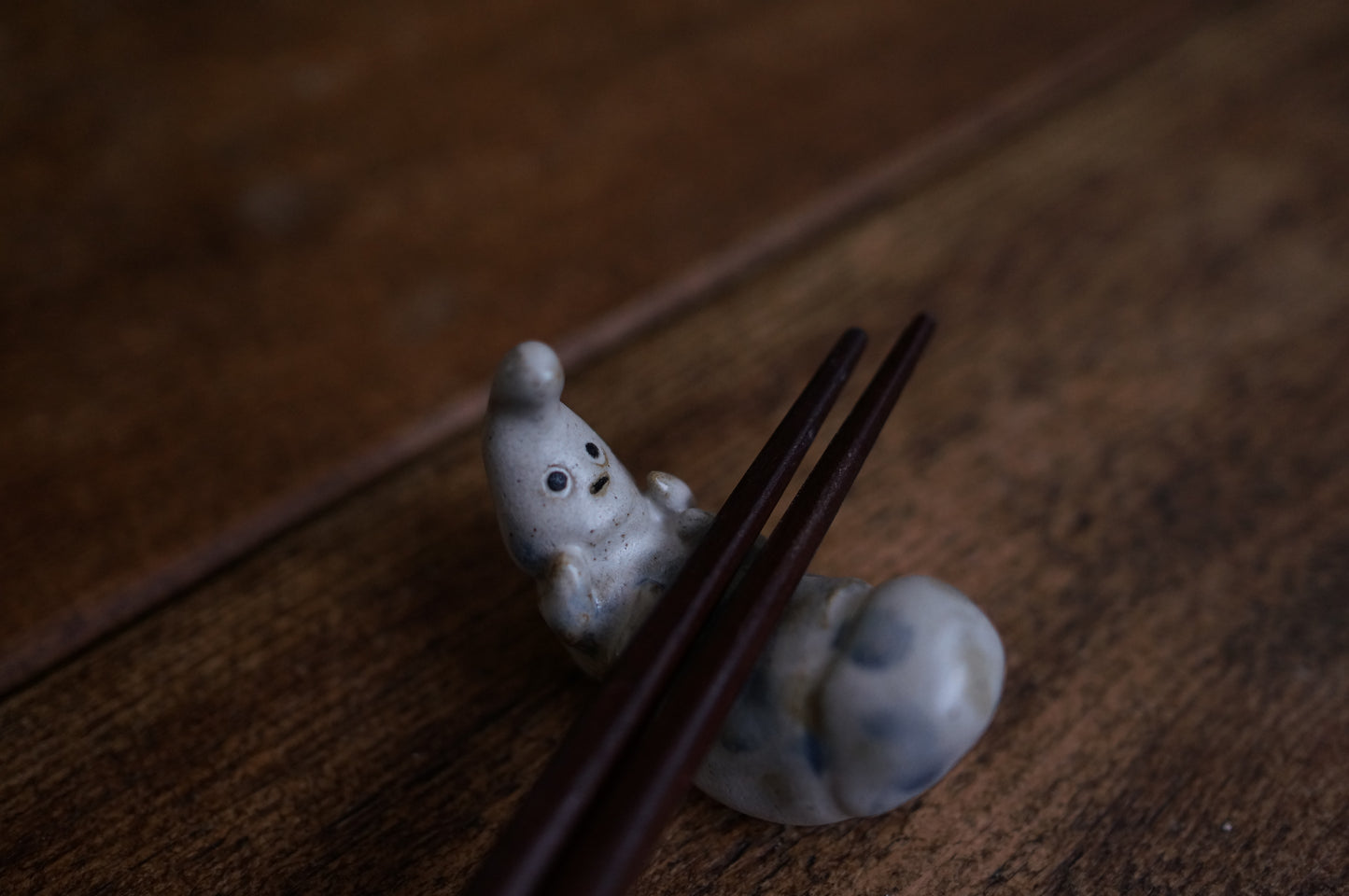 Caterpillar Chopstick/Brush Rest