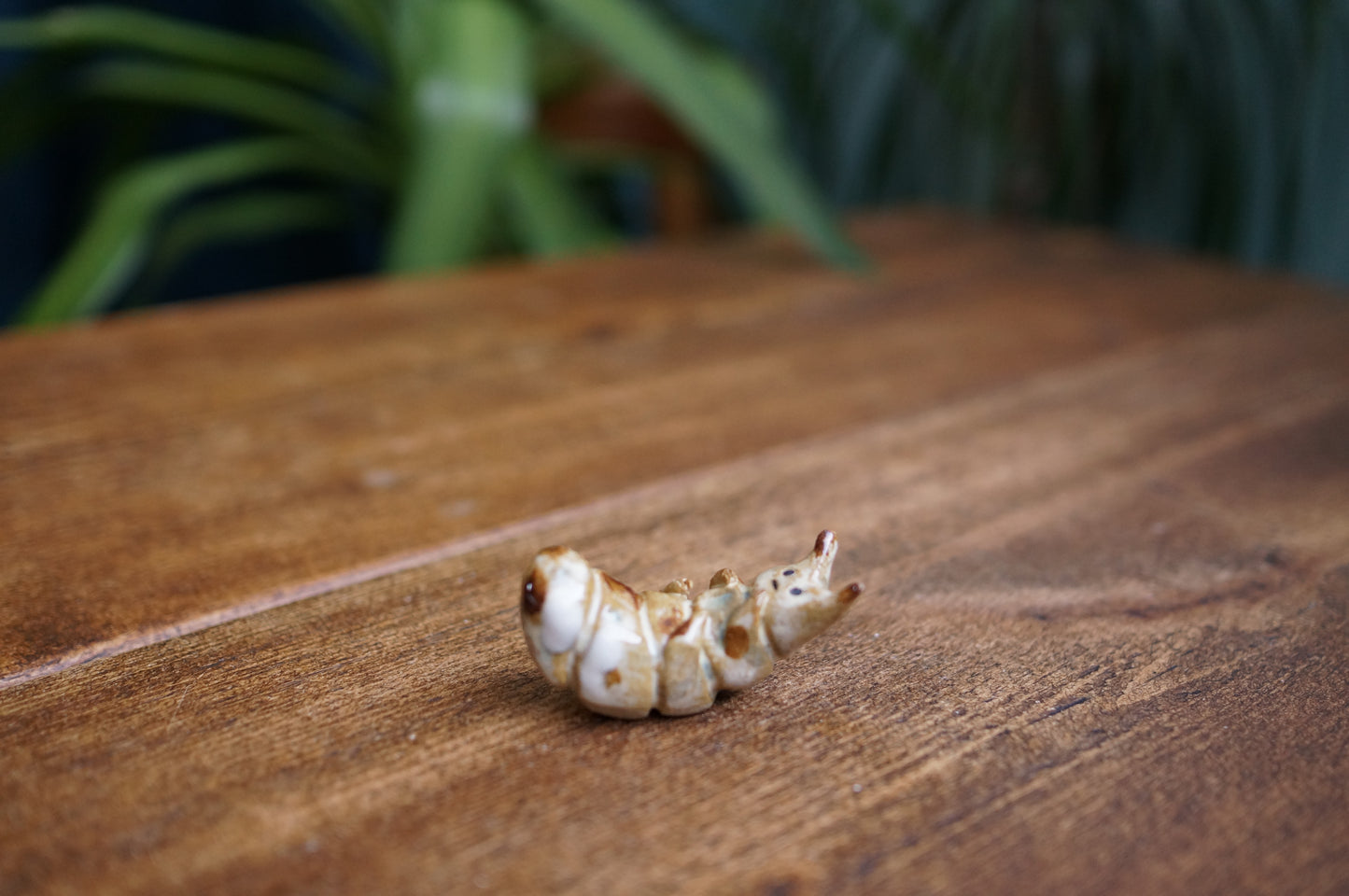 Caterpillar Chopstick/Brush Rest