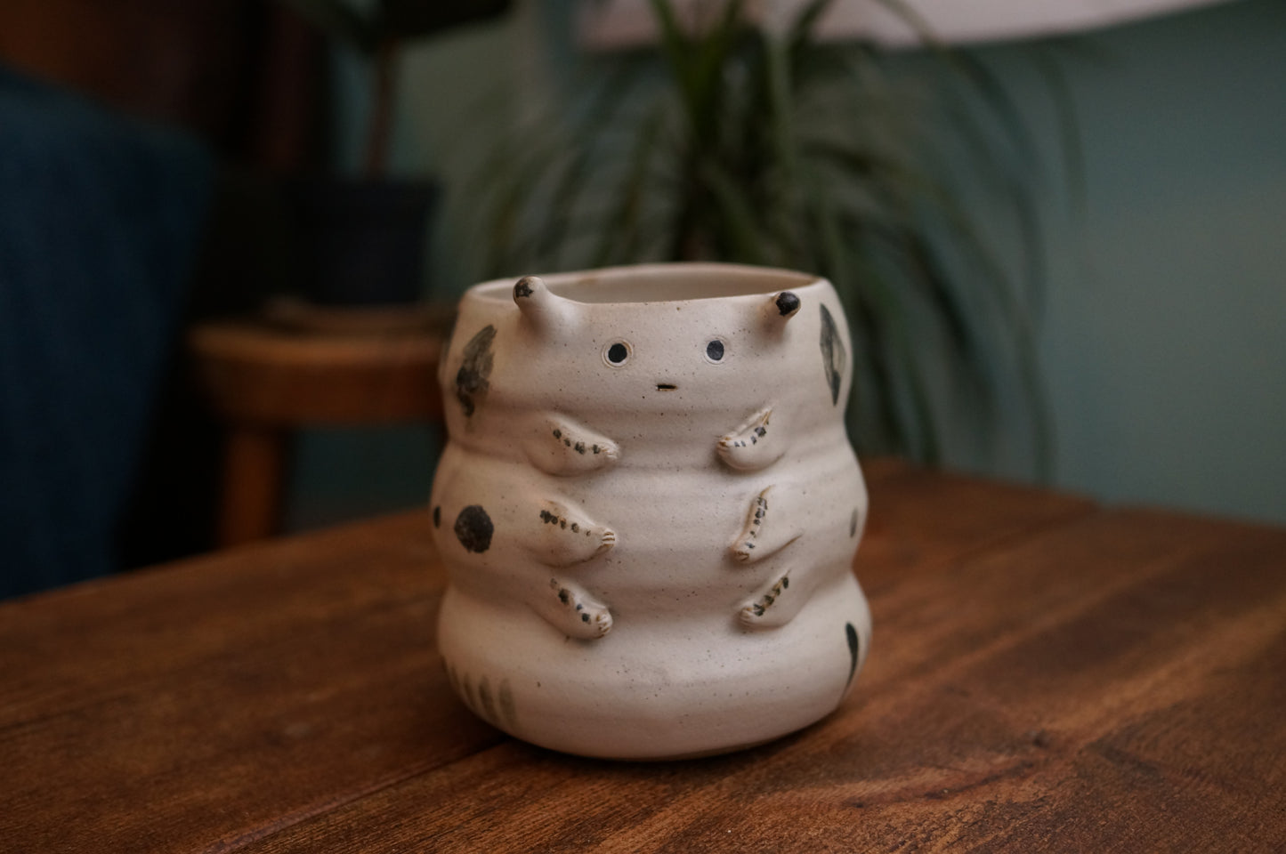 Caterpillar Vase or Planter
