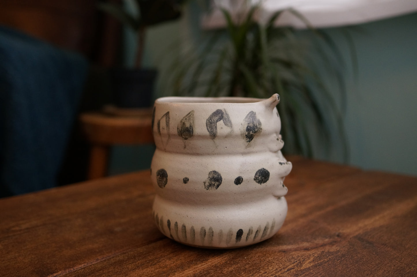 Caterpillar Vase or Planter
