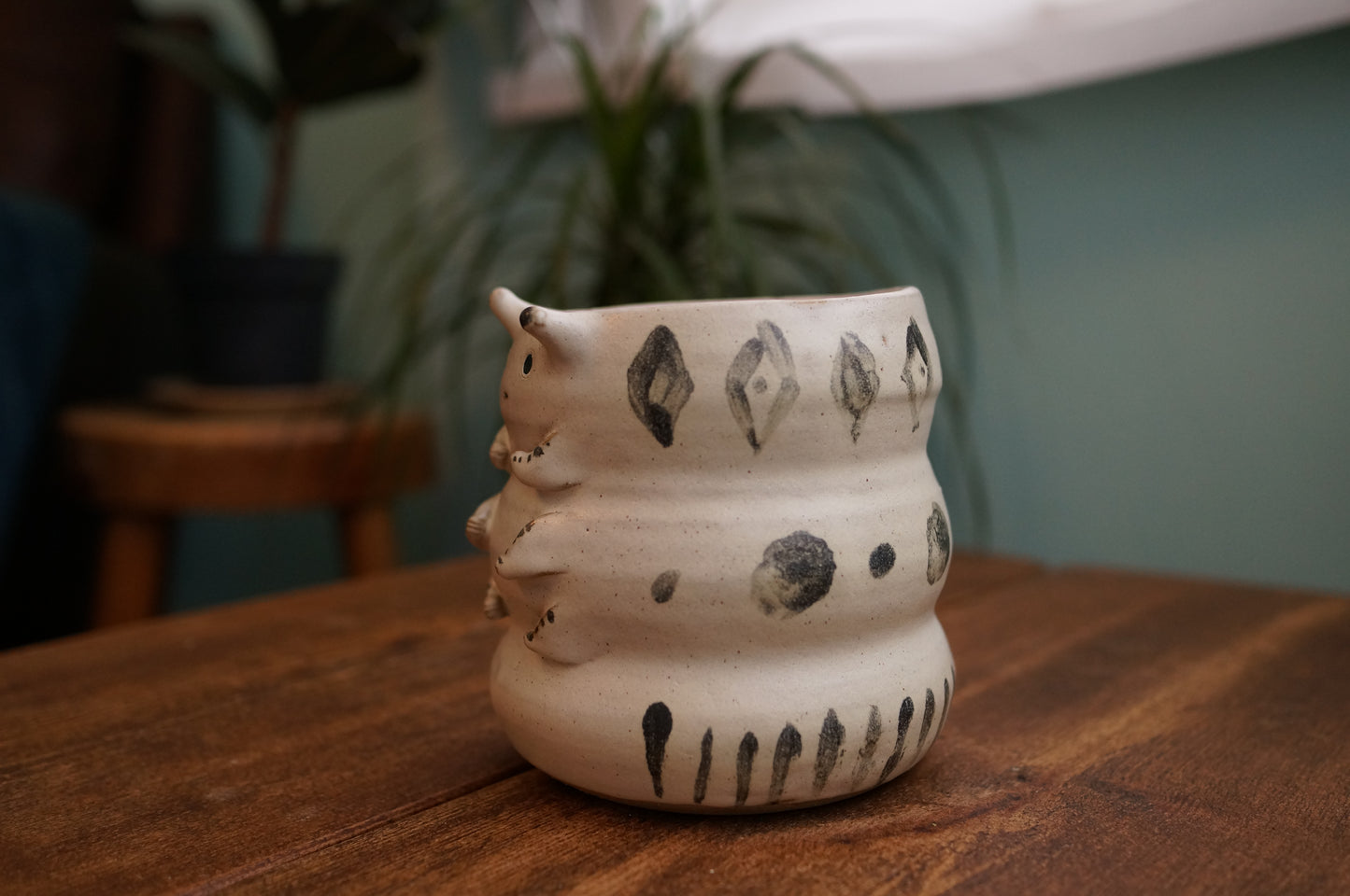 Caterpillar Vase or Planter