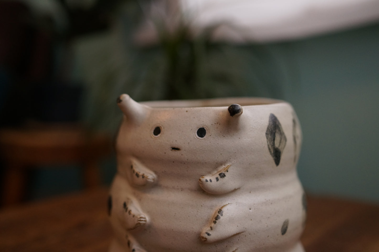 Caterpillar Vase or Planter