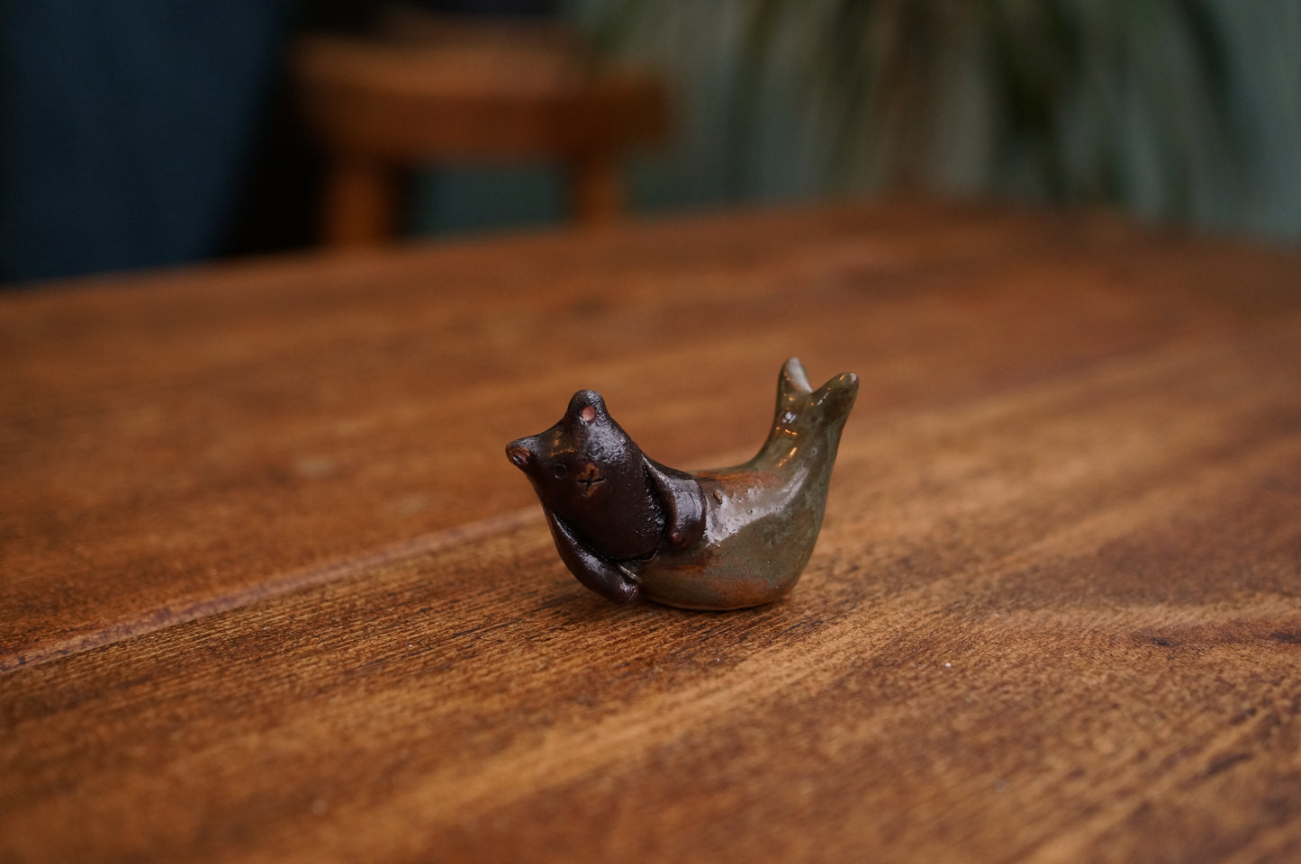 Black Cat Mermaid Chopstick/Brush Rest