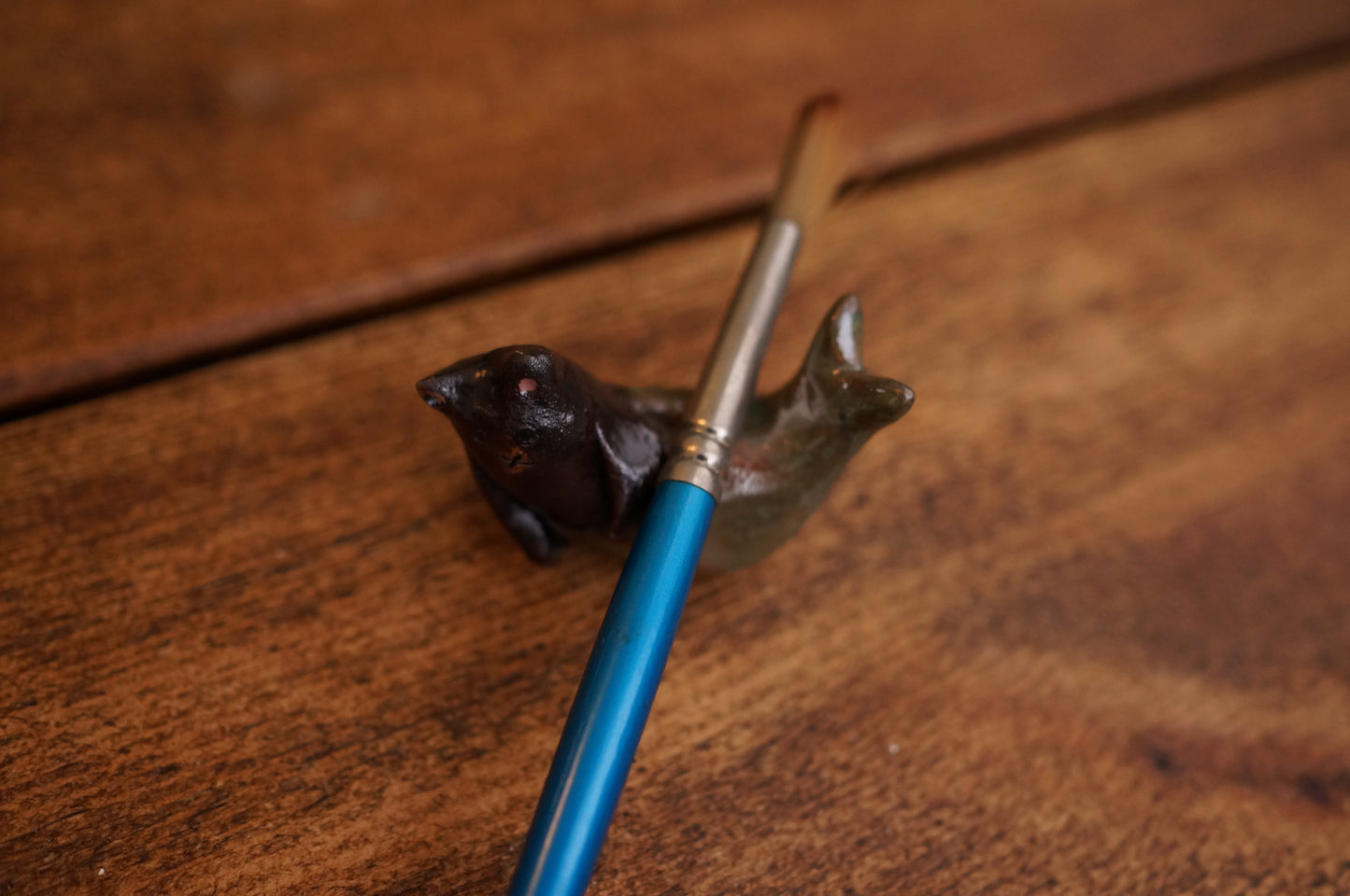 Black Cat Mermaid Chopstick/Brush Rest