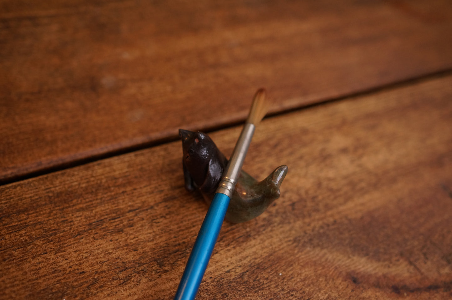 Black Cat Mermaid Chopstick/Brush Rest