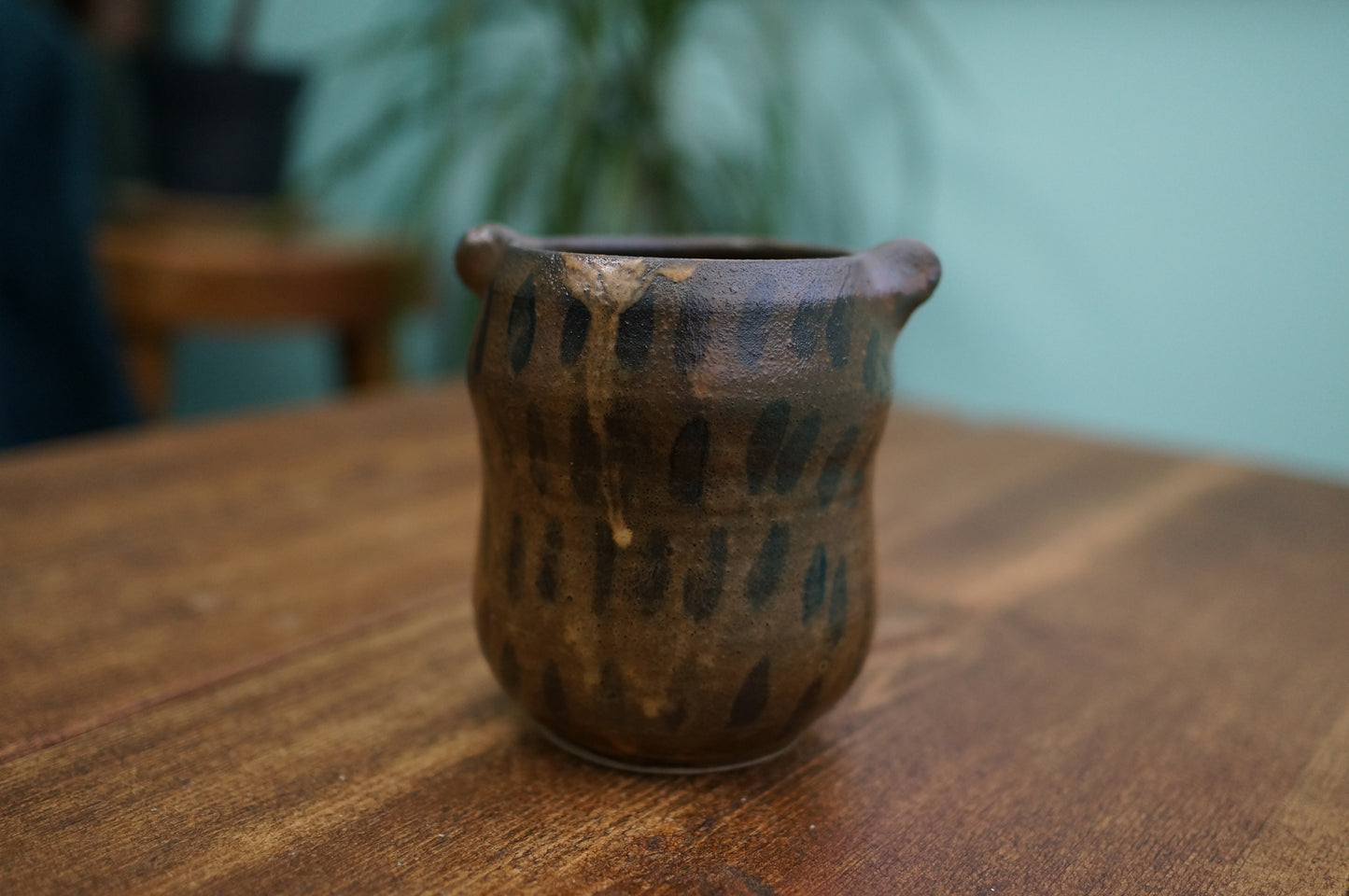 Matte Brown Bear Cup