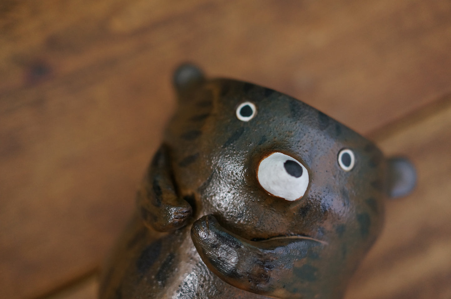 Matte Brown Bear Cup