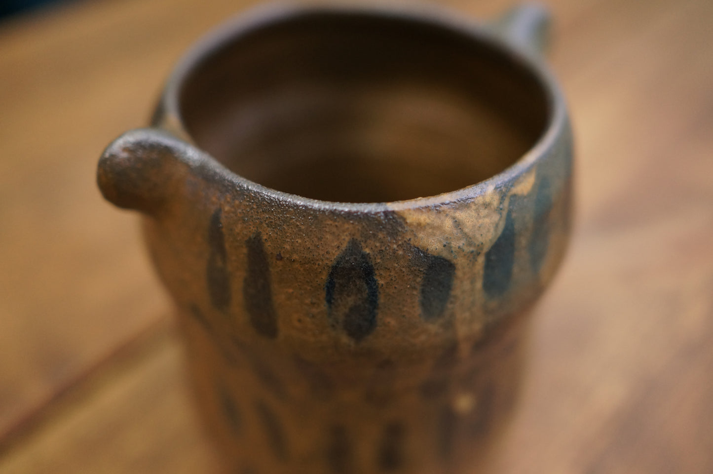Matte Brown Bear Cup