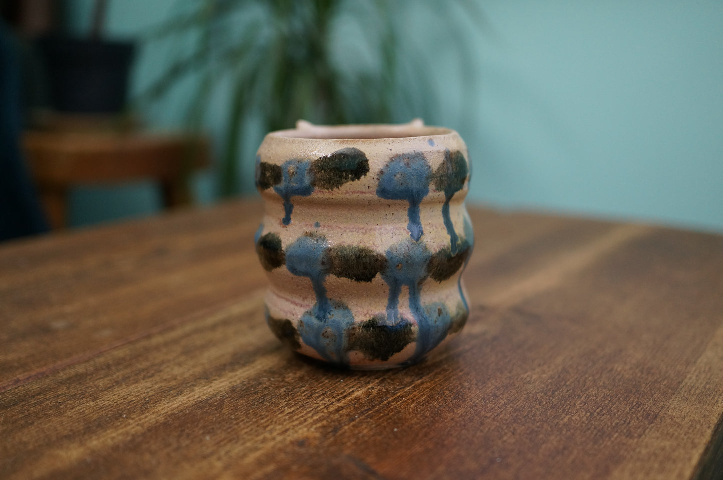 Pink Caterpillar Mug