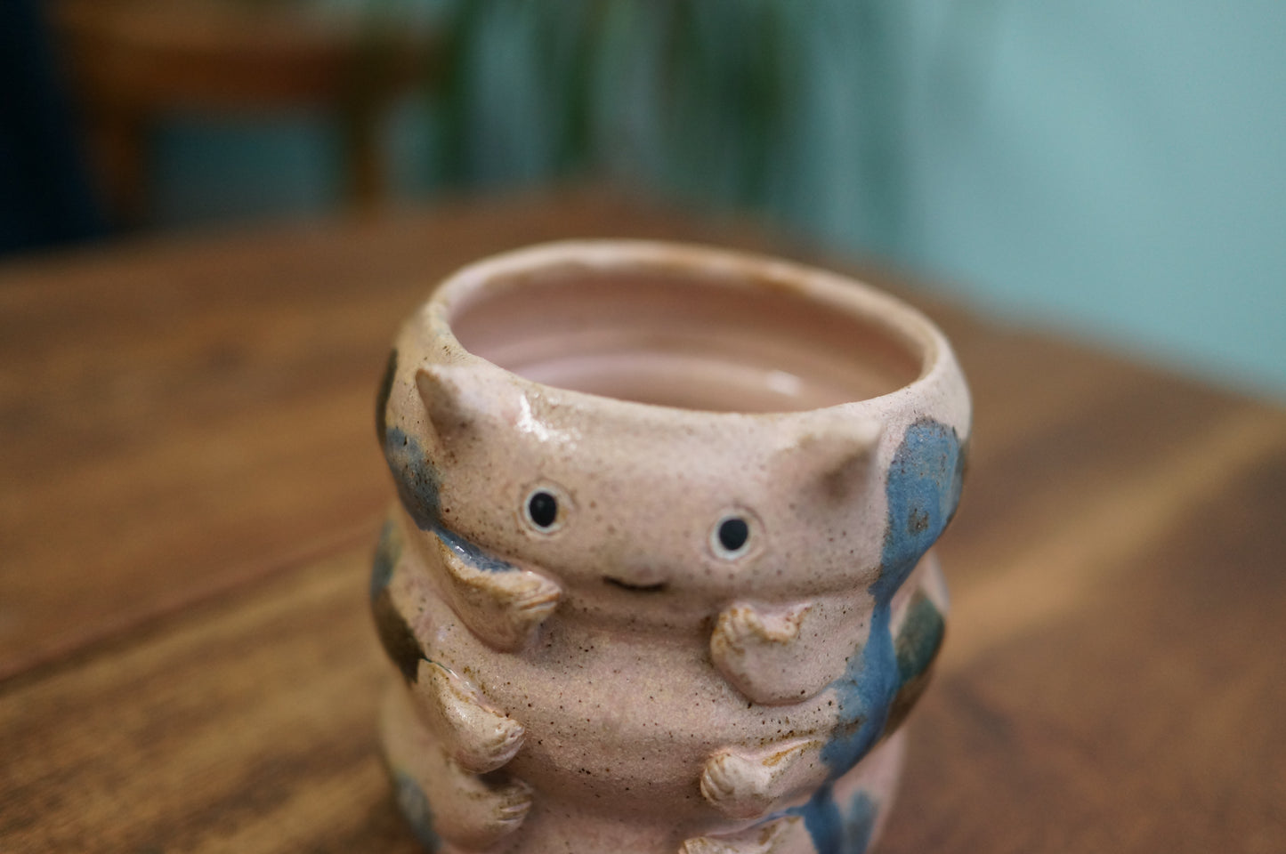 Pink Caterpillar Mug