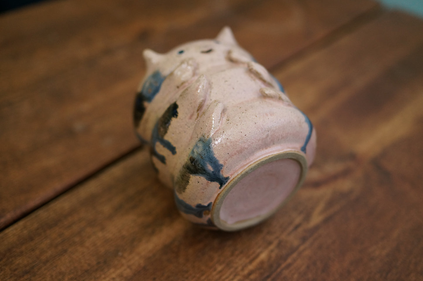 Pink Caterpillar Mug