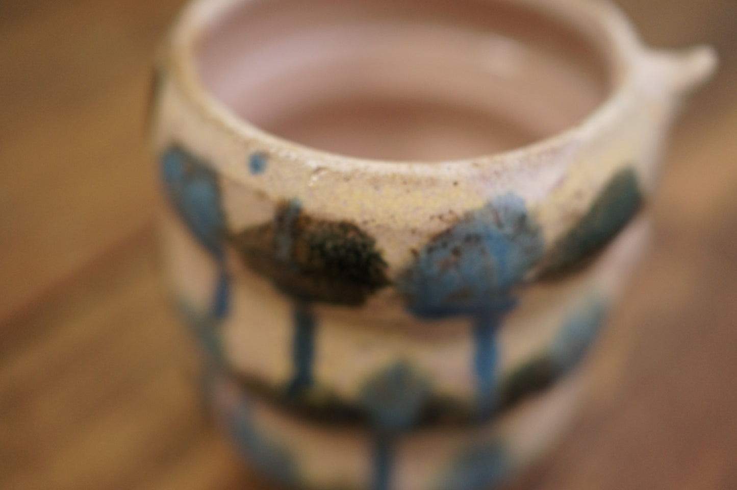 Pink Caterpillar Mug