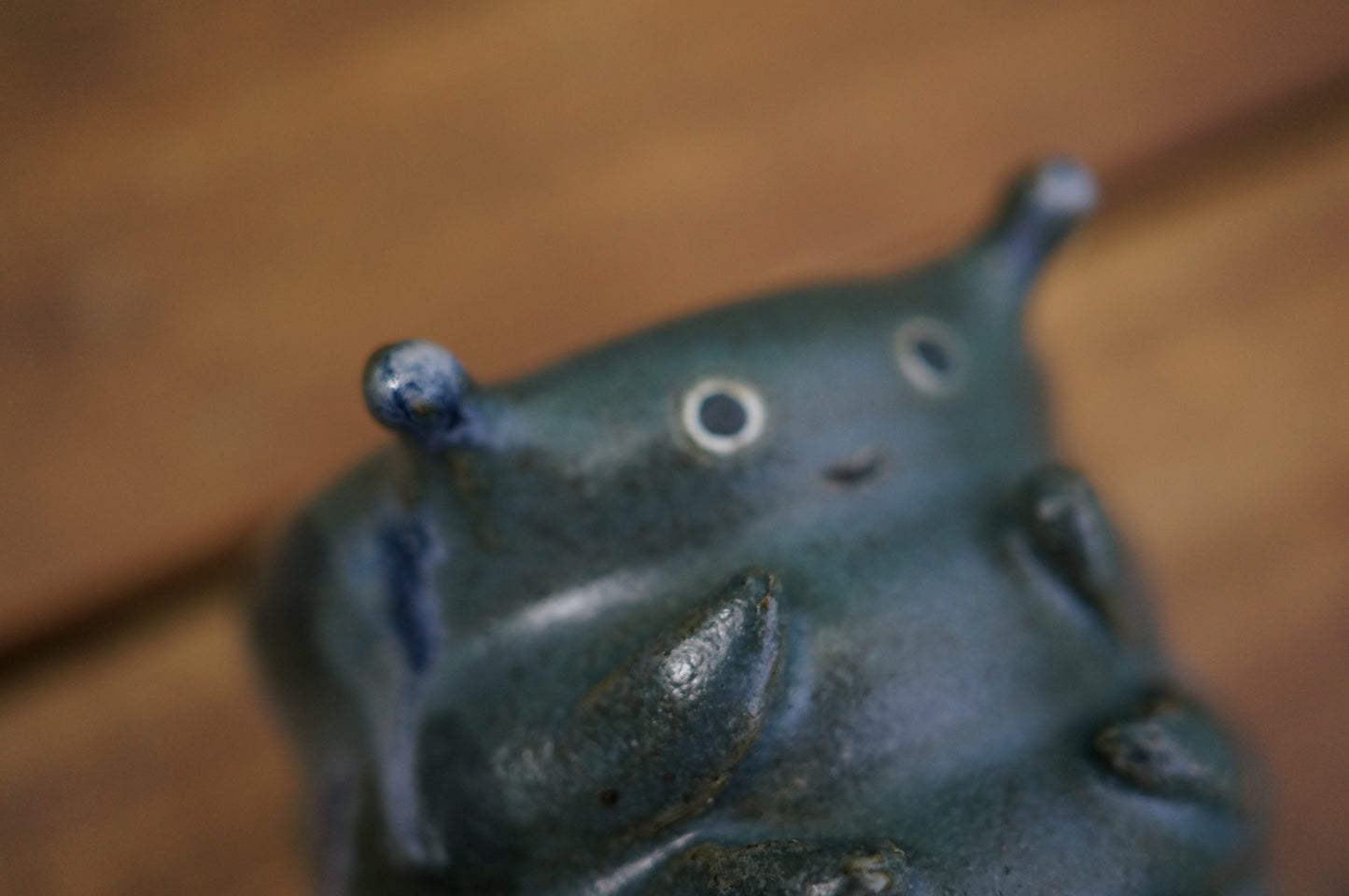 Blue Caterpillar Mug