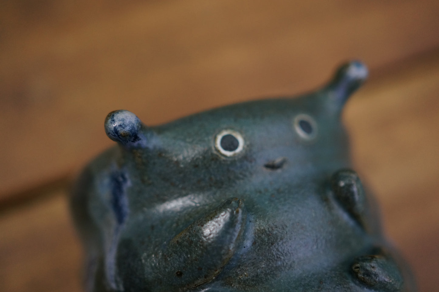 Blue Caterpillar Mug