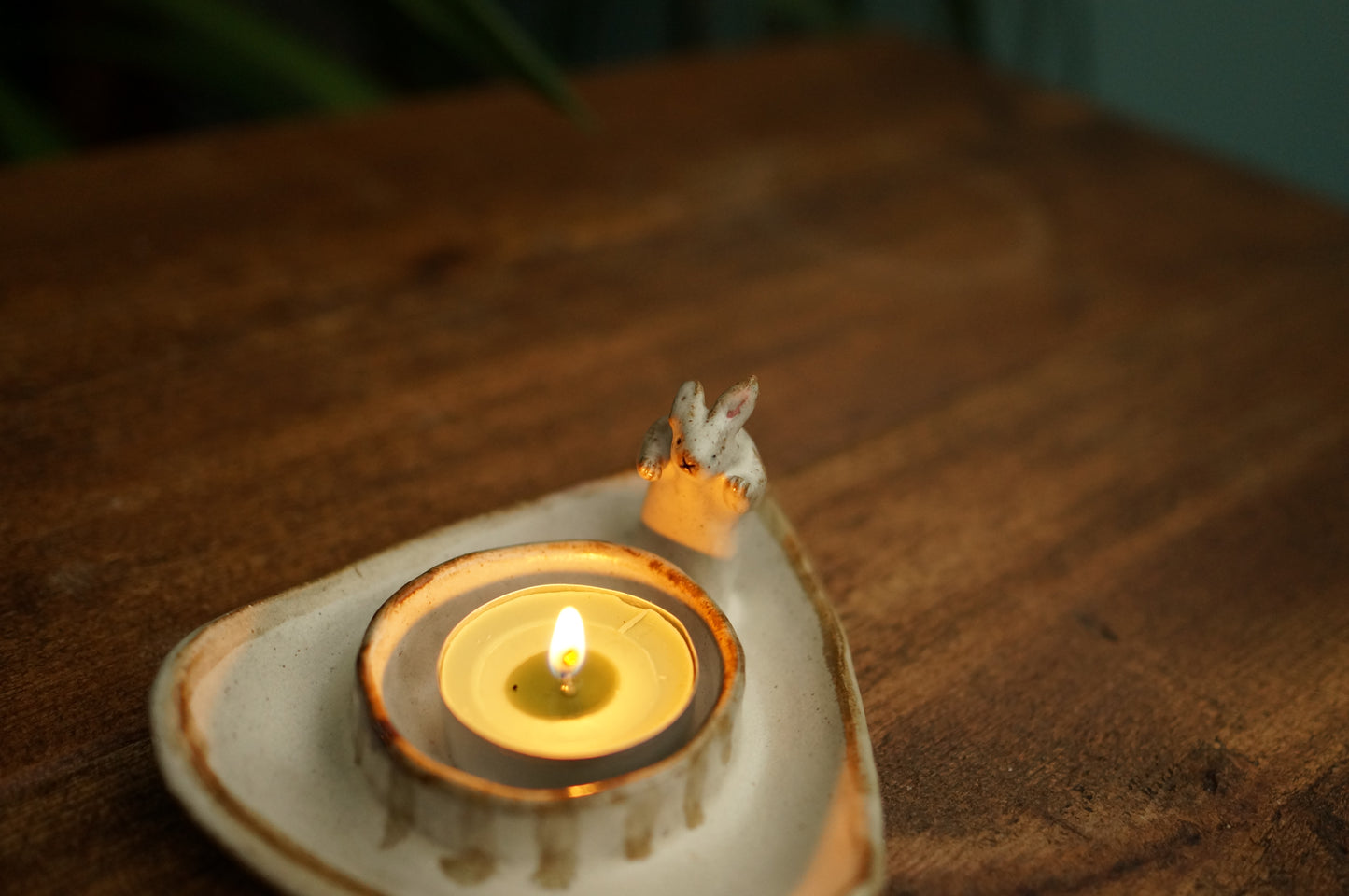 Rabbit Tea light holder