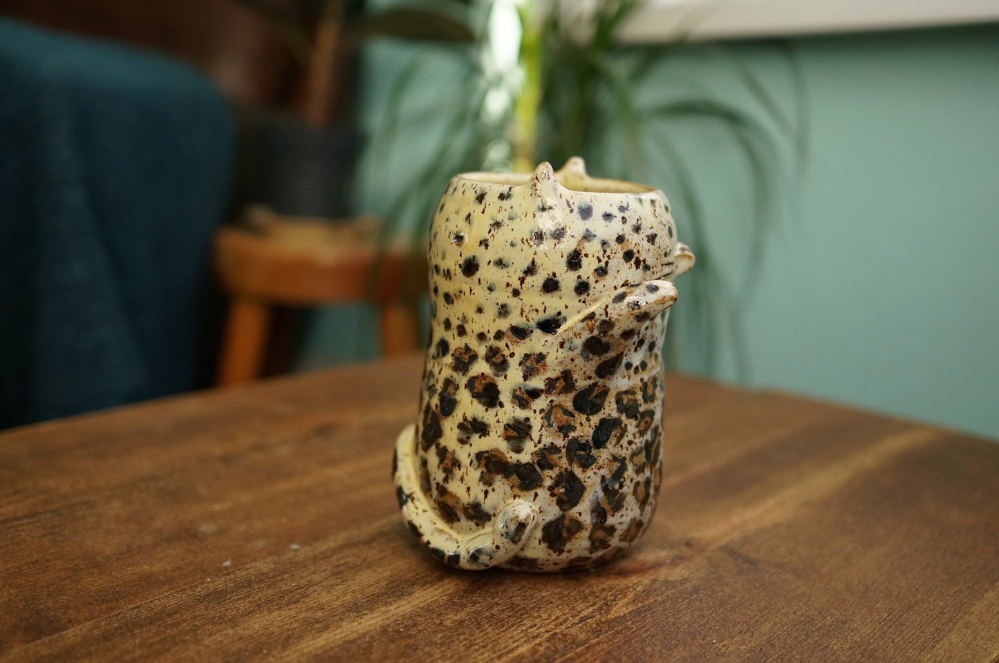 Leopard Vase