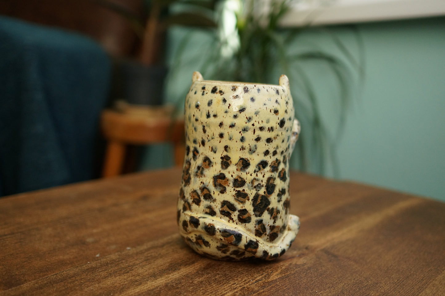 Leopard Vase
