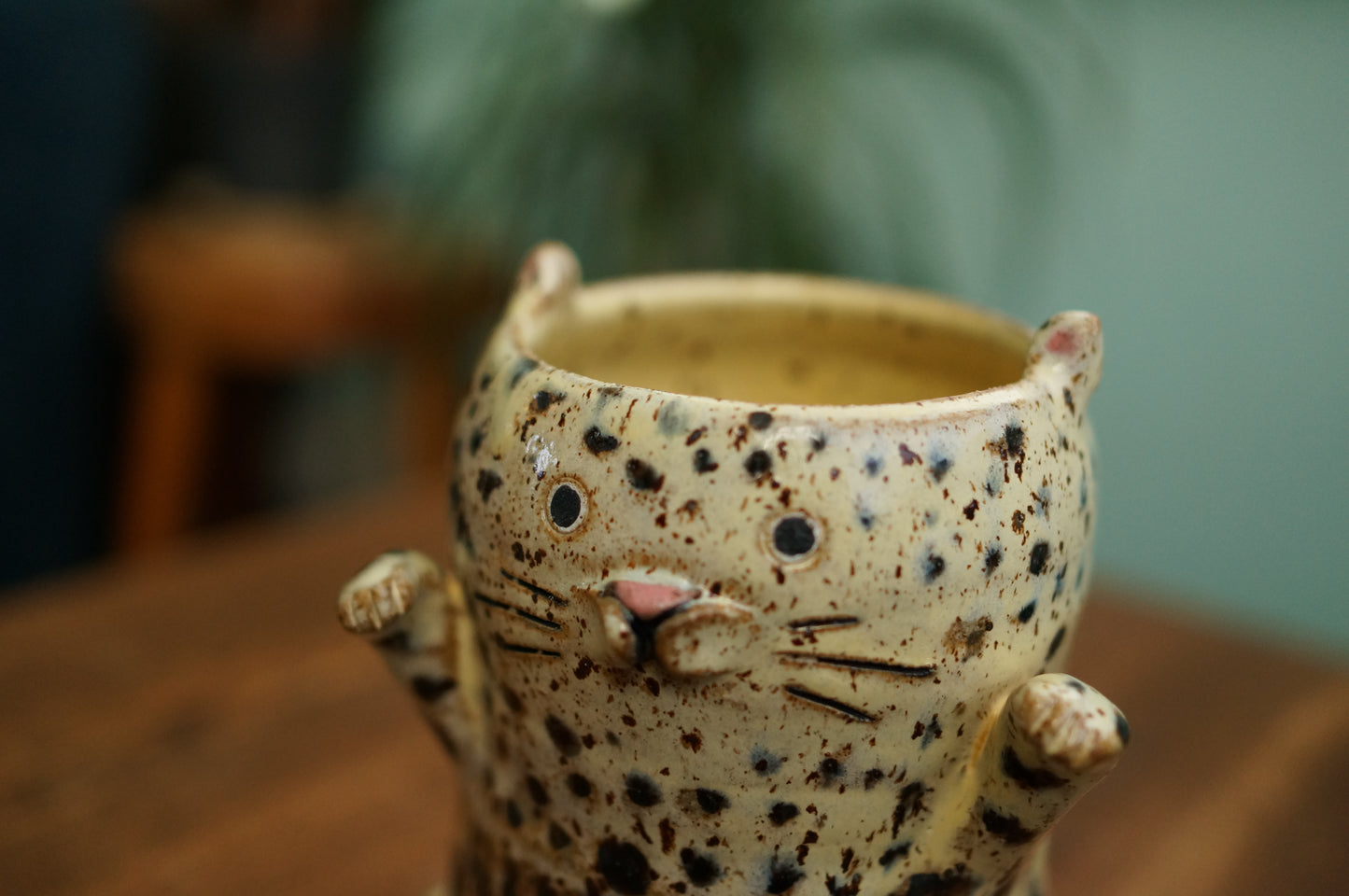 Leopard Vase