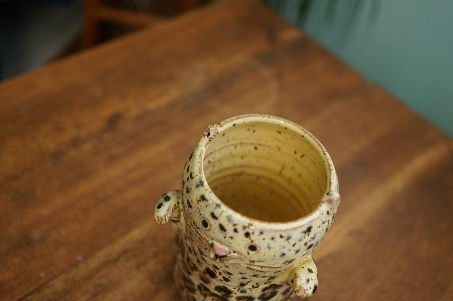 Leopard Vase