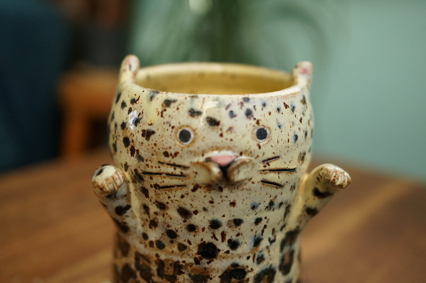 Leopard Vase