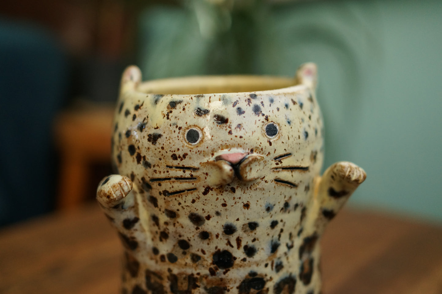 Leopard Vase