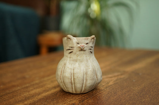 Small Cat Vase