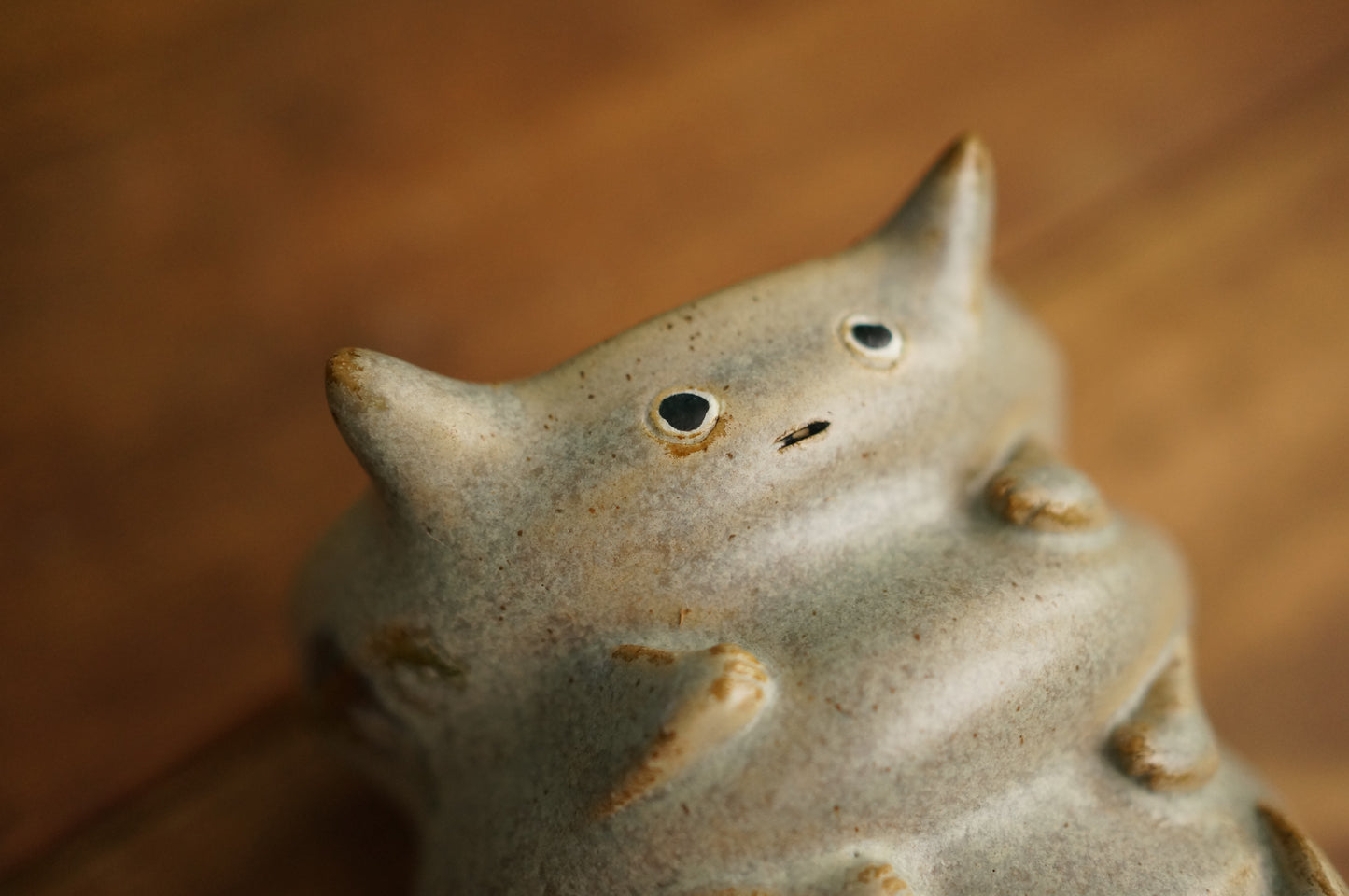 Grey Green Caterpillar Mug