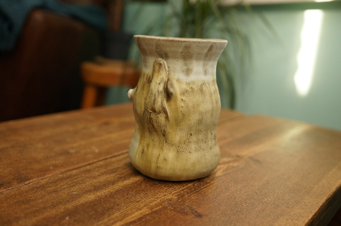Matt Brown Bear Vase