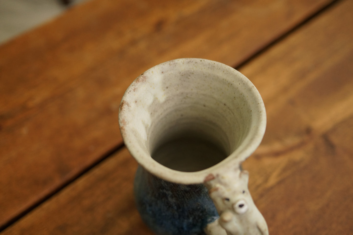 Galaxy Blue Bear Vase
