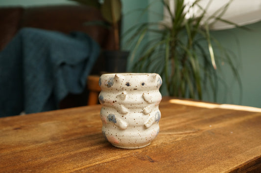 White Caterpillar Mug