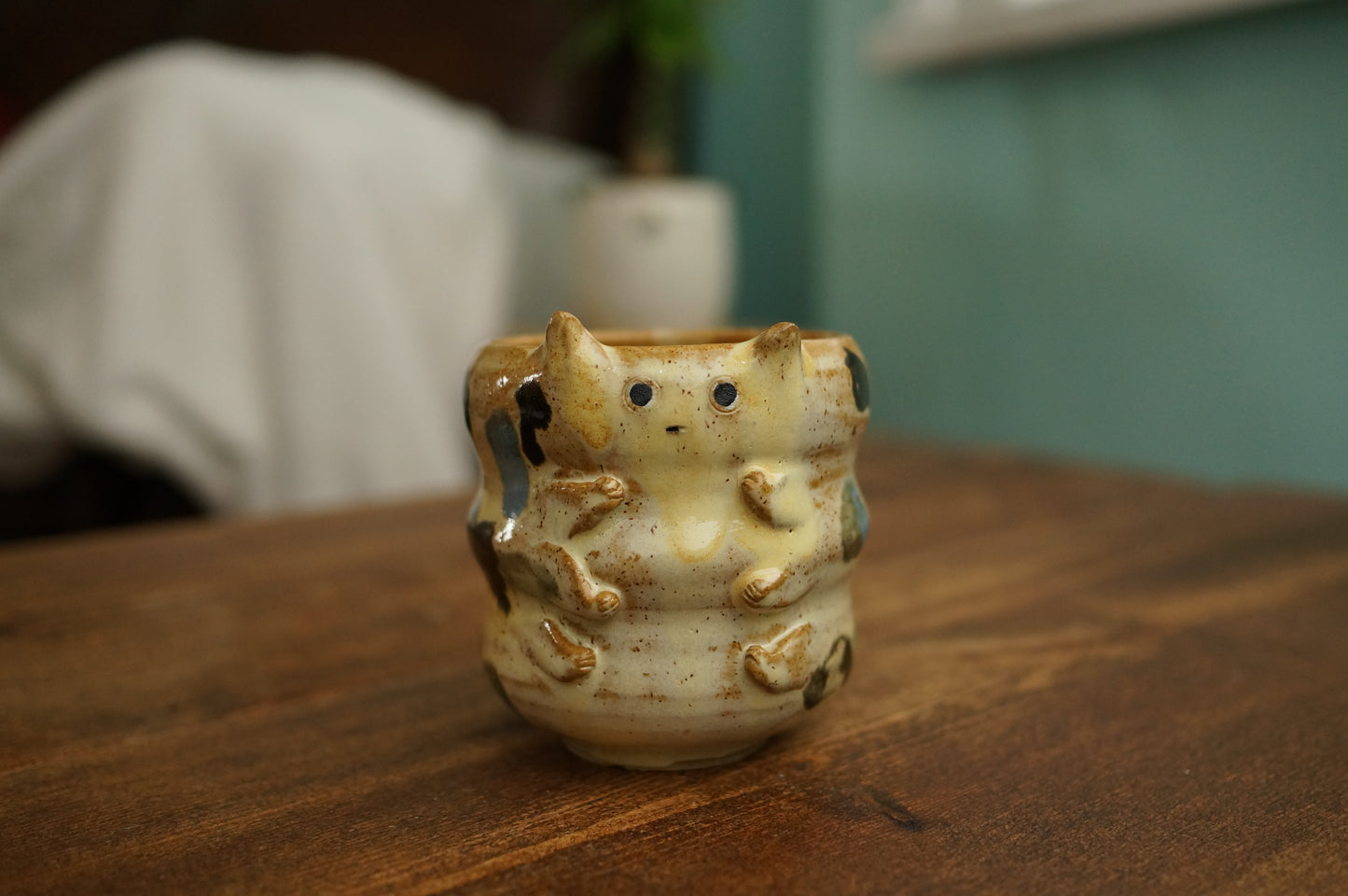 Yellow Caterpillar Mug