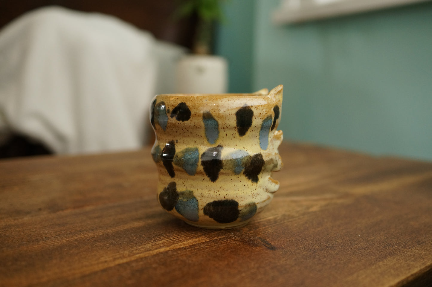 Yellow Caterpillar Mug