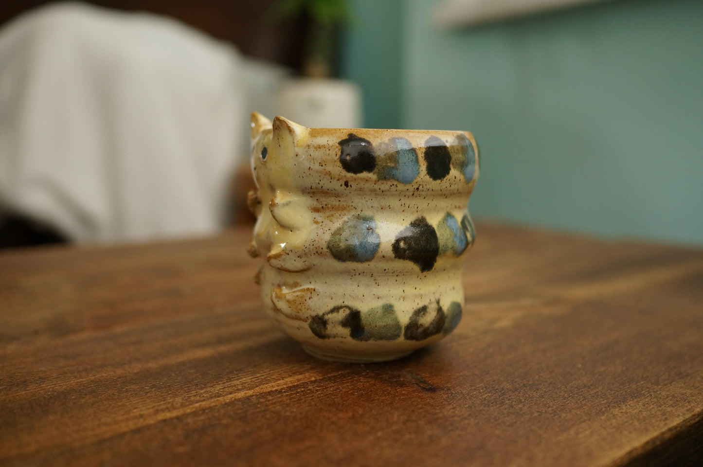 Yellow Caterpillar Mug