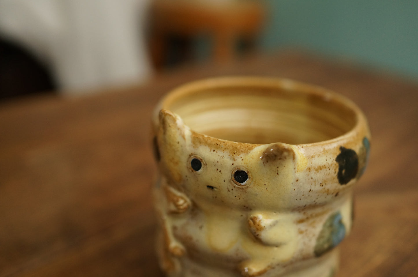Yellow Caterpillar Mug
