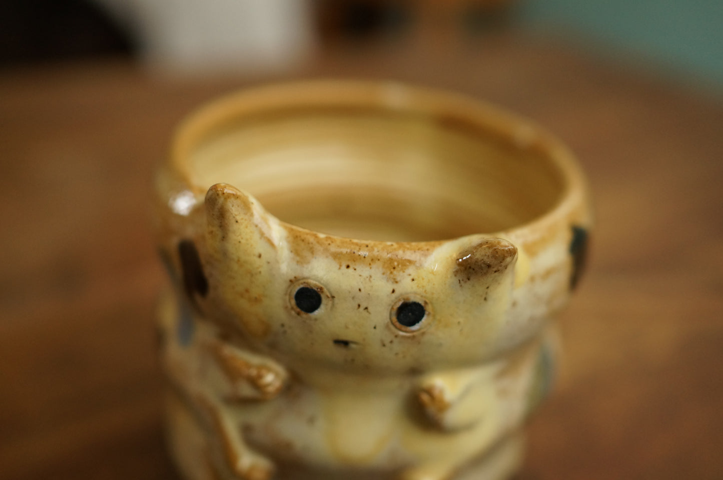 Yellow Caterpillar Mug