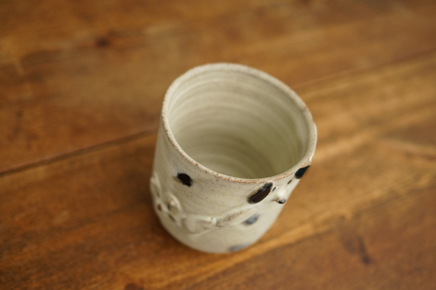 Handbuilt Dog and Cat Cup