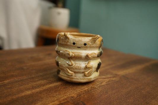 Yellow Caterpillar Mug