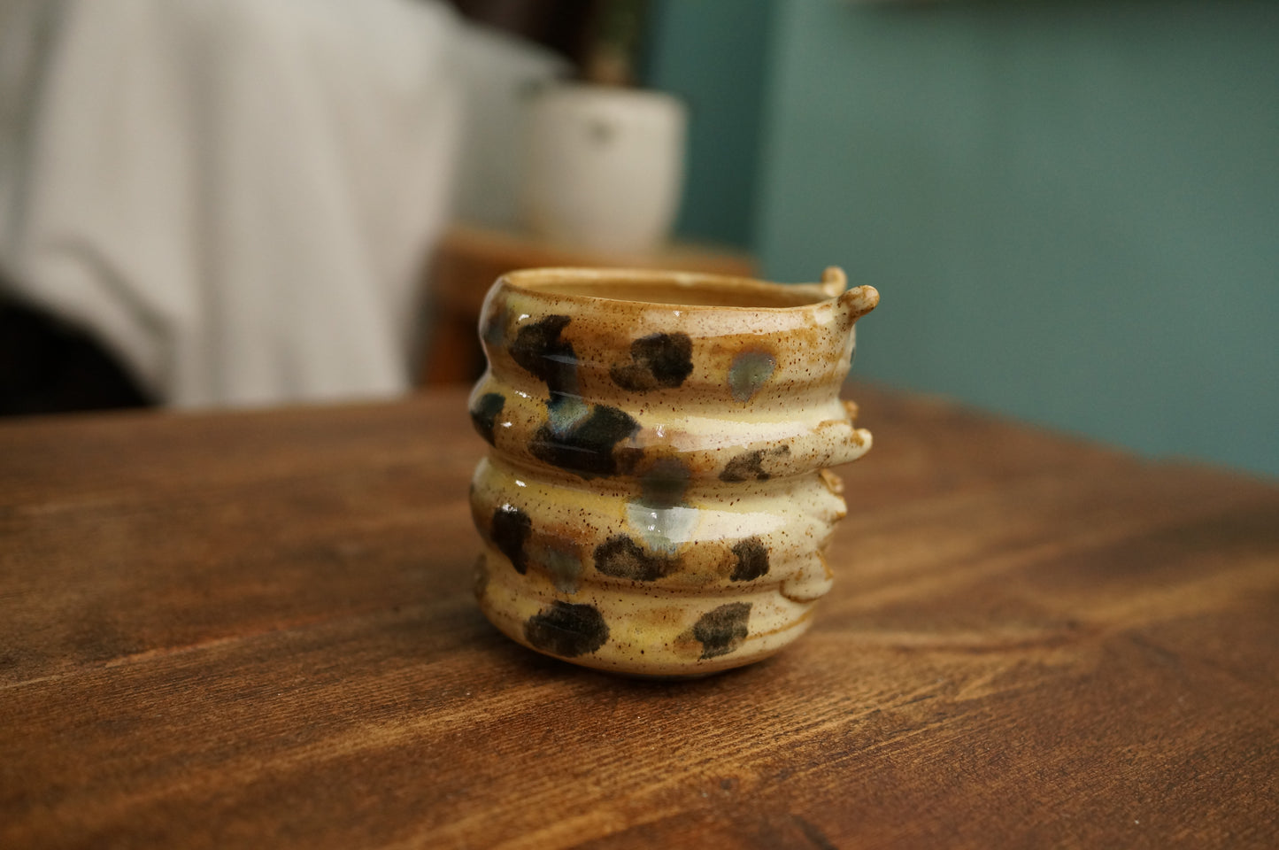 Yellow Caterpillar Mug