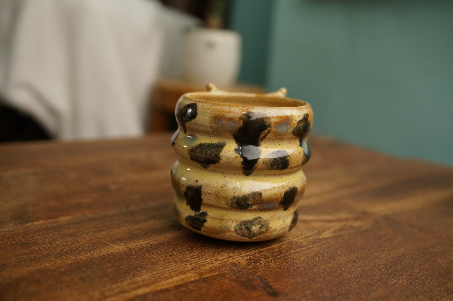 Yellow Caterpillar Mug