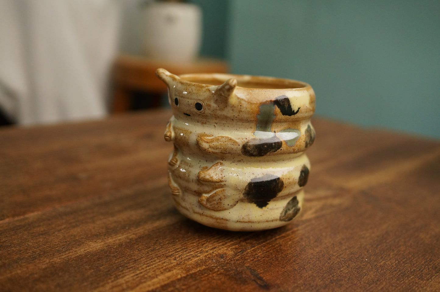 Yellow Caterpillar Mug