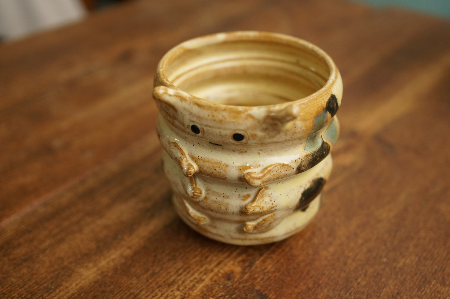 Yellow Caterpillar Mug