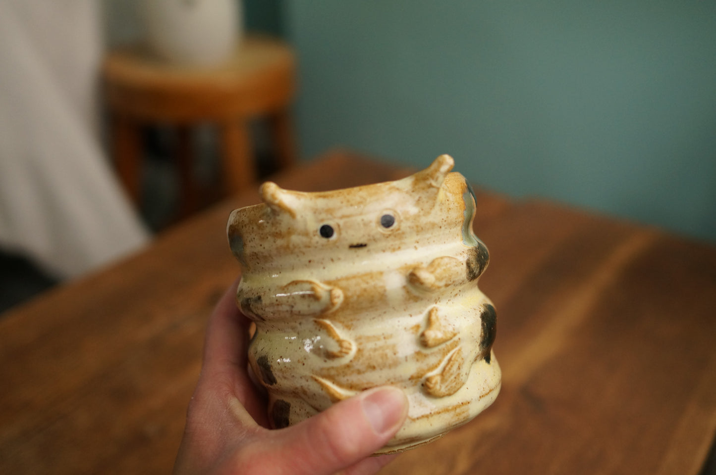Yellow Caterpillar Mug
